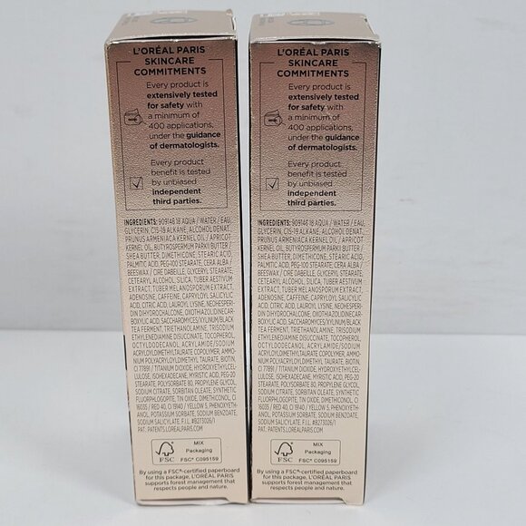 LOreal Paris Age Perfect Cell Renewal Anti-Aging Eye Cream 15ml Set of 2 NIB - Picture 4 of 5